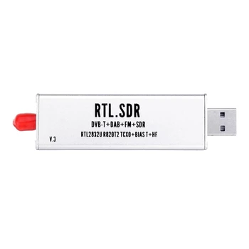0.1 Mhz-1.7 Ghz TCXO RTL DST Receptor R820T2 USB RTL-SDR Dongle Cu 0,5 Ppm TCXO SMA MJZSEE A300U Tester