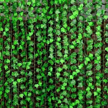 120M/lot Home Decor de Perete Agățat de Plante Artificiale Frunze de Flori Alpinism verde, vița-de-vie Pentru Bar, Restaurant, Gradina de Decorare