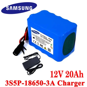 18650 12.6 V 20Ah Baterie Li-ion cu BMS pentru Luminile de Urgență Încărcător 10000V acumulator 18650 baterie