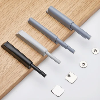 1buc ușa Dulapului rebounder Cabinet dulap sertar invizibil mâner-gratuit magnetic auto-elastic dispozitiv ușa dulapului