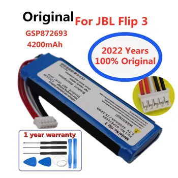 2022 ani 4200mAh Original Baterie Reîncărcabilă Pentru JBL Flip3 Flip 3 Wireless bluetooth speaker Bateria GSP872693 P763098 03