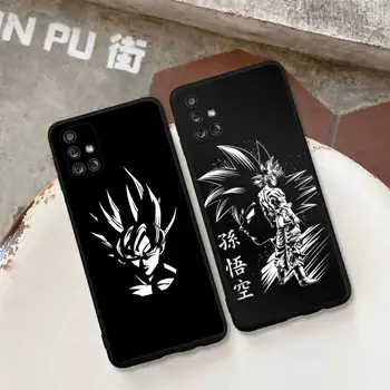 Black Dragon Ball Caz de Telefon Pentru Samsung Galaxy Nota 20, Ultra 7 8 9 10 Plus lite M31S M30S M51 M21 husă Moale