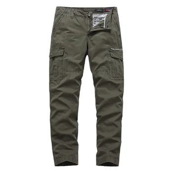 Bumbac Pantaloni de Camuflaj 2023 Direct în aer liber Mens de Mari Dimensiuni Salopete Largi Uniformă Militară rezistent la Uzura Casual Pantaloni