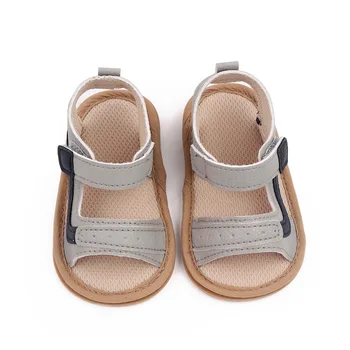 Băiețelul pantofi de vara pentru copilul băiat sandale cu talpă moale antiderapant pantofi pentru copii nou-născut pantofi drăguț copil prewalkers