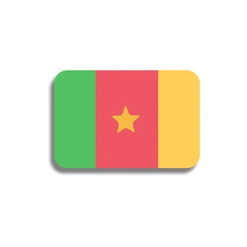 Camerun Acrilice Pavilion Brosa Mare Drapel Patriotic Insigna Pălărie Rucsaci, Blugi Accesorii Bijuterii Cadou