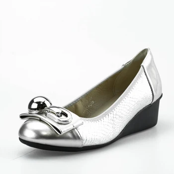 Chic Office Shoes 9087-3 Încălțăminte din Piele de Primavara Toamna Casual Mocasini Pană Pantofi cu Toc Doamnelor Pantofi de Balet pentru Balerina