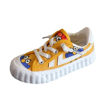 Copii Panza Pantofi Noi Scăzută Sesame street Tipărite Fete Adidași Desene animate încăltăminte într-enfants Sport Adidasi Baieti Pantofi