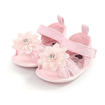Copii Sandale pentru Fete Pantofi de Printesa Bowknot Copilul Sandale de Vara Non-alunecare Pantofi 0-18M