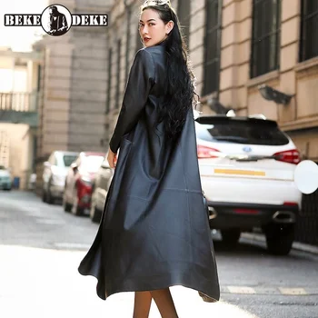 Coreea Style Femei Nou Timp Liber Moda Din Piele Jachete Office Lady Singur Pieptul Buzunare Elegant Strat De Piele De Oaie