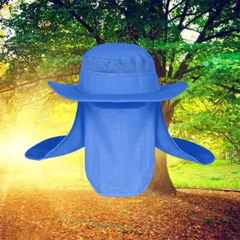 Detasabila Protectie UV Palarie de Soare multifuncțional în aer liber, Pescuit Capac Oameni de Protecție solară Pălărie de Vară Confortabil Respirabil Pălării