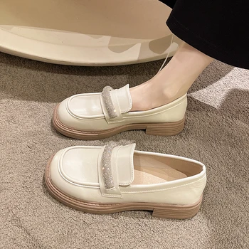 Doamnelor Pantofi Mary Jane 2022 Primăvară Noua Moda Stil Britanic Moale si Confortabil Low-toc Elegant pentru Femei Pantofi Loafer 35-40