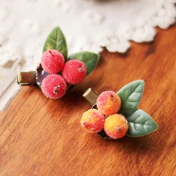 DRAGĂ VIAȚA de Pădure manual de mireasa retro, accesorii foto roșu și galben de gheață prune berry ac de păr bijuterii rafinate