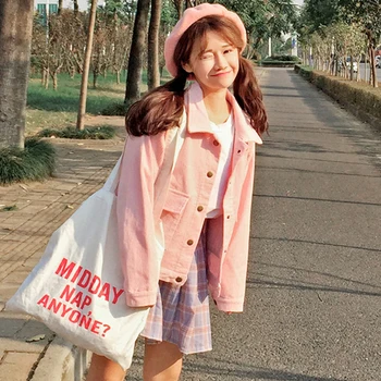Dulce Toamna Iarna 2020 nou versiunea coreeană a Harajuku elevii casual sălbatice simplu sacou sacou feminin maree