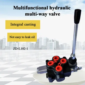 Hidraulice Multi-way Valve Supapă de mers înapoi Mecanice Cilindru Motor Distribuitor ZD-L102 Multi-Supapa de sens unic Distribuitor de Control