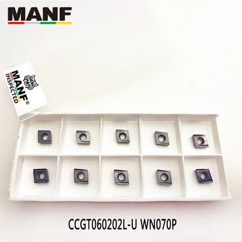MANF CCGT060204 Insertii Carbură Indexabile Strung Insertii de Cotitură Suport Instrument Sclcr Sclcr1010h06 cutite de Strung Strung Cutter