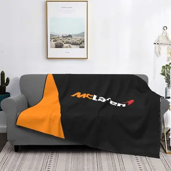 Mclaren Formula F1 Logo-Ul Flanel Din Fleece Pătură Caldă Pături De Bumbac Plapuma Acasă Canapea Dormitor Lenjerie De Pat Aruncă Copil