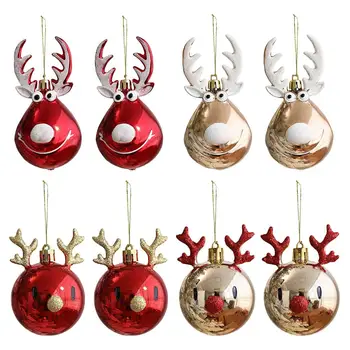 Ornamente Pentru Bradul De Crăciun Drăguț Elan Incasabilă Decorative Agățat Bile