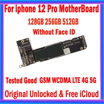 Pentru iPhone 12 pro Placa de baza 128G 256G 512G Cu/FĂRĂ Față ID-ul Original Deblocat Farfurie Plină cu Chip Bun Test Gratuit iCloud Logica Bord