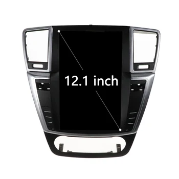 Pentru Mercedes Benz GL ML 2013 - 2016 Android Muiltimedia Verticală ecran Tactil Auto Tesla Jucător de Radio Navigație GPS, 4G 64GB DSP
