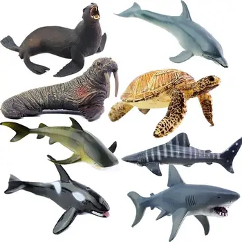 Plastic Animale Ocean Figura Creaturi Marine Jucarii Model