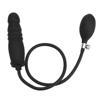 Pompa Dildo Gonflabil Dilatator anal fundul masaj plug de prostata anal expander targă Produse Pentru Adulți, jucării