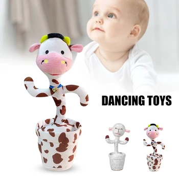 Recent Electric Jucărie de Pluș foarte Drăguț Cântatul, Dansul Animale Desene animate Papusa Noutate Cadouri pentru Copii Baieti Fete