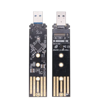 RTL9210B Dual Protocol SSD Cabina USB C M. 2 NVME PCIe unitati solid state USB3.1 GEN2 10Gbps M2 SSD Caz Adaptor pentru 2230/2242/2260/2280 SSD