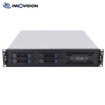 Superior rack 2U 4bays Xeon E5 de stocare NAS Server cu 4Gbe porturi LAN 2.1 Ghz 16Cores Procesor suport raid
