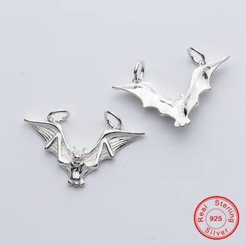 UQBing Argint 925 Farmece Geometrice 29*17mm Bat Animale Constatările de Bijuterii Pentru Femei DIY Argint Farmece