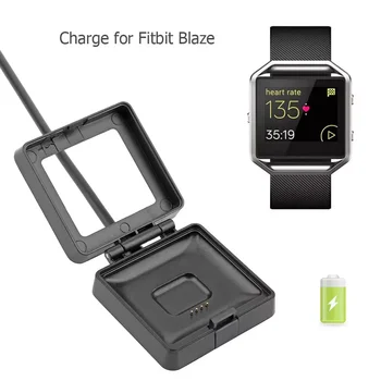 USB de Încărcare Cablu de Date Incarcator Plumb Stație de Andocare cu Cip pentru Fitbit Blaze Fitness Tracker Bratara de Înaltă Calitate, Cablu de Date