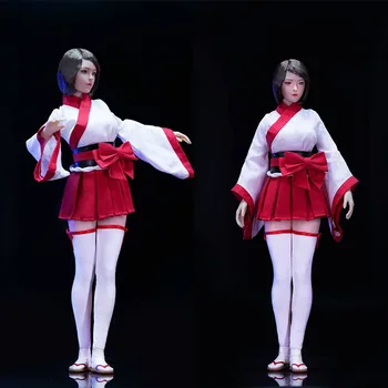 Vstoys 22Xg95 1/6 Soldat de sex Feminin Vrăjitoare Stil Japonez Kawaii Formare de Arte Marțiale Haine Fusta Topuri Costumul 12